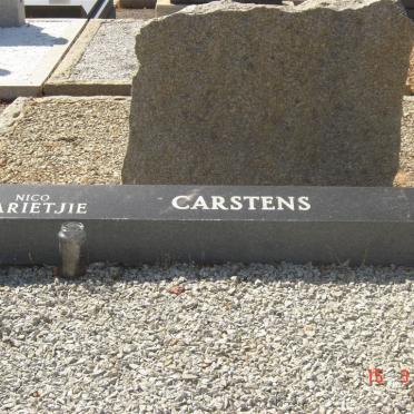 CARSTENS Nico :: CARSTENS Marietjie :: CARSTENS Hattie