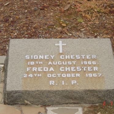 CHESTER Sidney -1966 &amp; Freda -1967