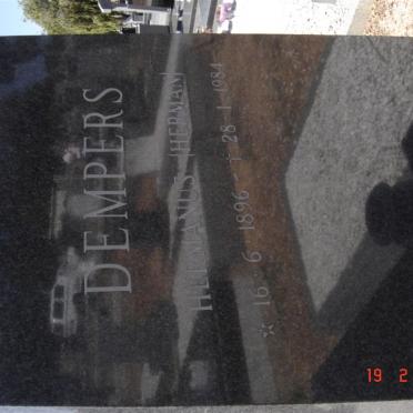 DEMPERS Hermanus 1896-1984