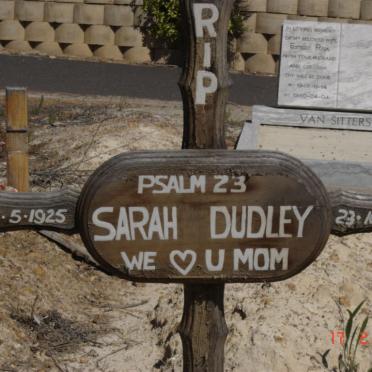 DUDLEY Sarah 1925-2004