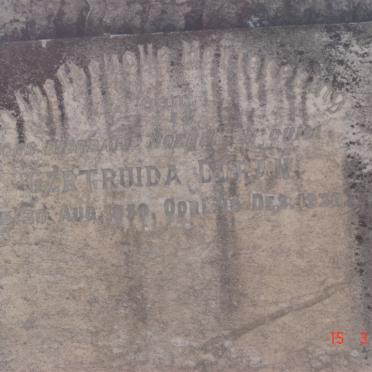 DURAN Gertruida 1859-1938