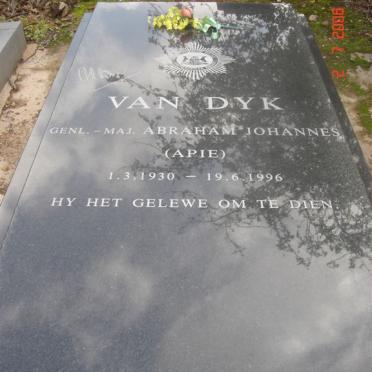 DYK Abraham Johannes, van 1930-1996