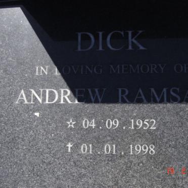DICK Andrew Ramsay 1952-1998