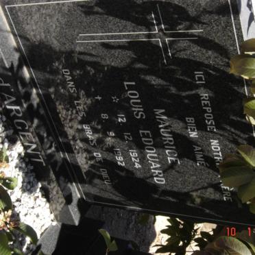 d'ARGENT Maurice Louis Edouard 1924-1992