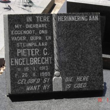 ENGELBRECHT Pieter G. 1913-1989
