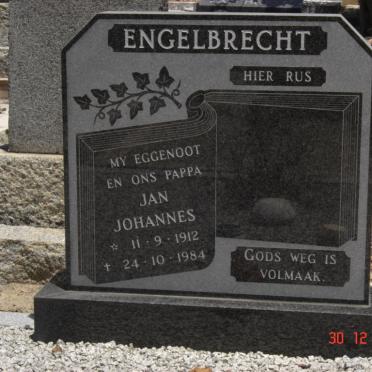 ENGELBRECHT Jan Johannes 1912-1984