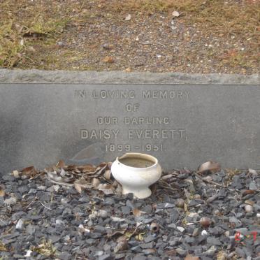 EVERETT Daisy 1899-1951