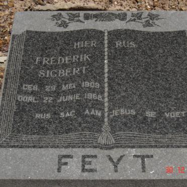 FEYT Frederik Sigbert 1909-1968