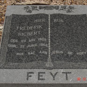FEYT Frederik Sigbert 1909-1968