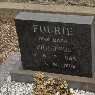 FOURIE Philippus 1969-1969