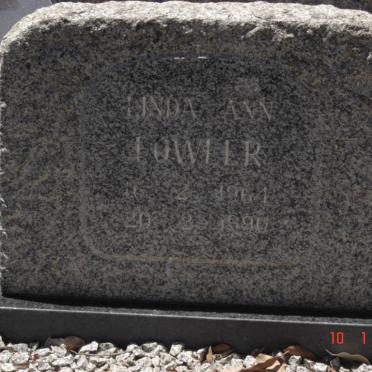 FOWLER Linda Ann 1964-1990