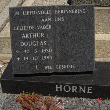 HORNE Arthur Douglas 1930-1985