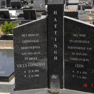 HATTINGH Leon 1934-1993 :: HATTINGH Vicus Constant  1966-1990