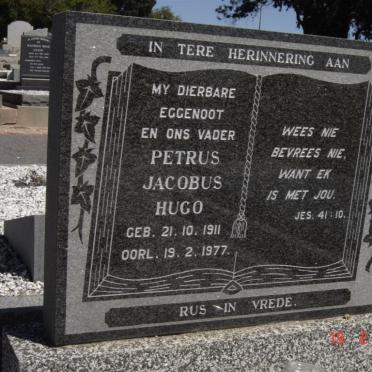 HUGO Petrus Jacobus 1911-1977