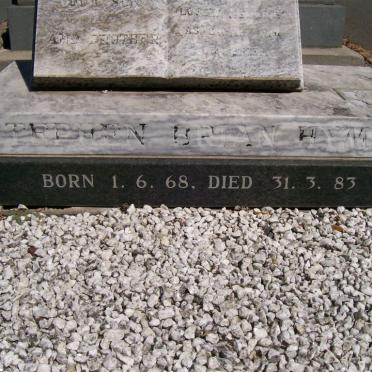 HYMAN Stephan Brian 1968-1983
