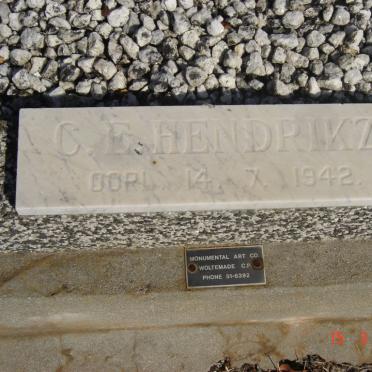 HENDRICKZ C.E. -1942