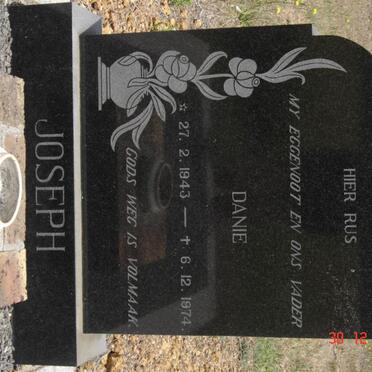 JOSEPH Danie 1943-1974
