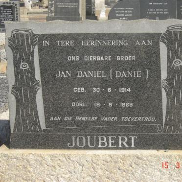 JOUBERT Jan Daniel 1914-1969