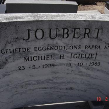 JOUBERT Michiel H. 1923-1983
