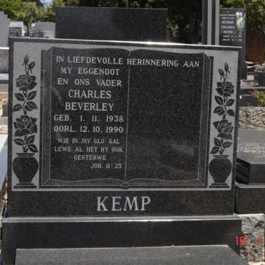 KEMP Charles Beverley 1938-1990