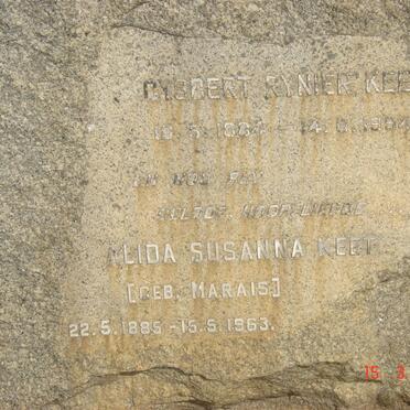 KEET Gysbert Rynier 1884-1954 &amp; Alida Susanna MARAIS 1885-1963