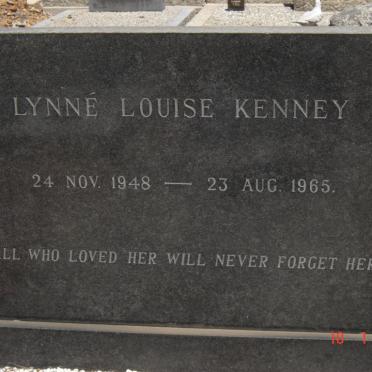 KENNEY Lynné Louise 1948-1965