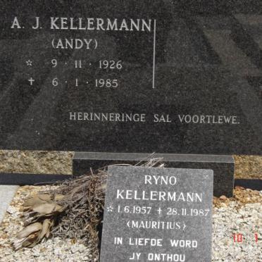 KELLERMAN A.J. 1926-1987 :: KELLERMAN Ryno  1957-1987