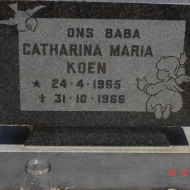 KOEN Catharina Maria 1965-1966