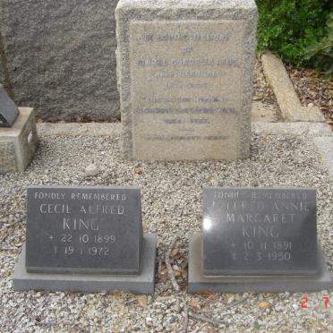 KING Gordon Stewart 1863-1937 &amp; Isabel Cordelia NEEDHAM 1864-1933