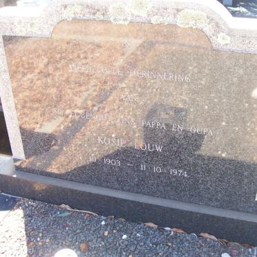 LOUW Kosie 1903-1974