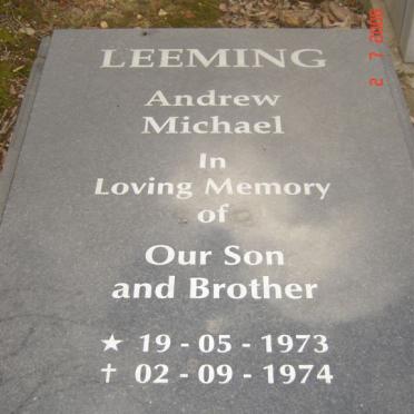 LEEMING Andrew Michael 1973-1974