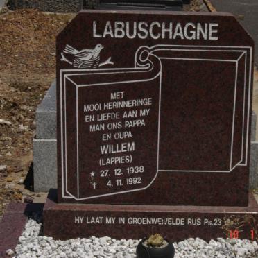 LABUSCHAGNE Willem 1938-1992