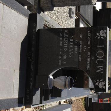 LOUW Nicolaas Albertus 1968-1990