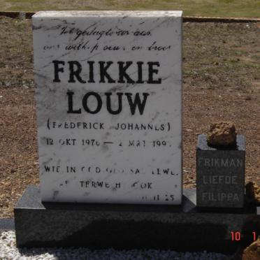 LOUW Frederick Johannes 1976-199?