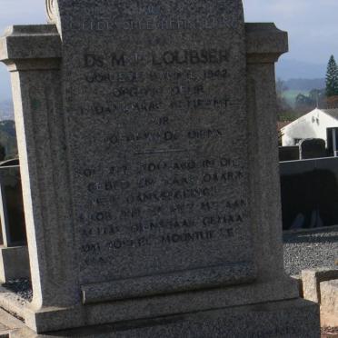LOUBSER M.P. -1942