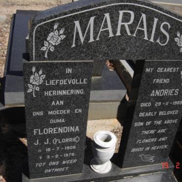 MARAIS Andries -1989 :: MARAIS Florendina J.J. 1908-1976