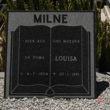 MILNE Louisa 1904-1991
