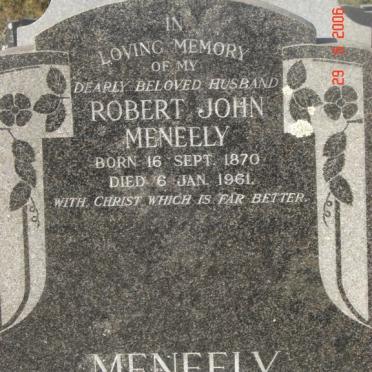 MENEELY Robert John 1870-1961
