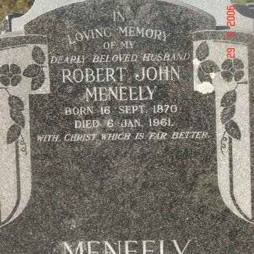 MENEELY Robert John 1870-1961