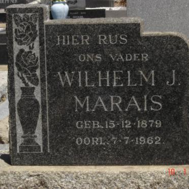 MARAIS Wilhelm J. 1879-1962