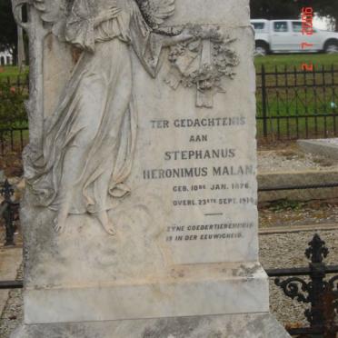 MALAN Stephanus Heronimus 1876-1941