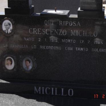 MICILLO Crescenzo 1917-1985