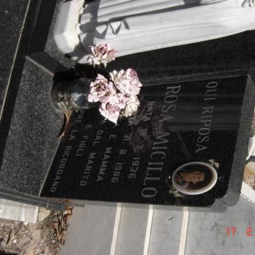 MICILLO Rosa 1936-1986