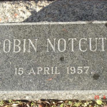 NOTCUTT Robin -1957