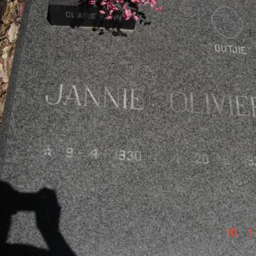 OLIVIER Jannie ??-1990