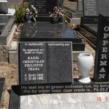 OPPERMAN Karel Christiaan Philippus Charl 1932-1992