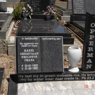 OPPERMAN Karel Christiaan Philippus Charl 1932-1992