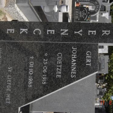 REYNECKE Gert Johannes Coetzee 1918-1988