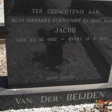 REIJDEN Jacob, van der 1932-1973