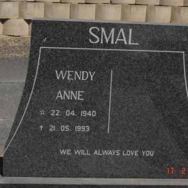 SMAL Wendy Anne 1940-1993